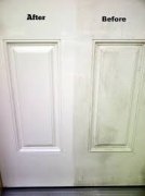 防盜門上面的小廣告可以用納米海綿清洗干凈么？